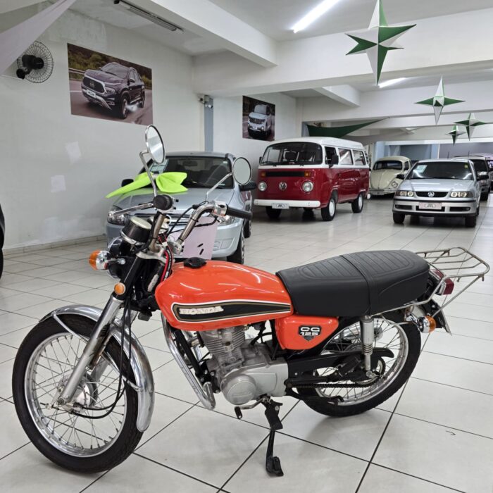 HONDA CG 125 KS LARANJA 1977 GASOLINA - Imagem 3