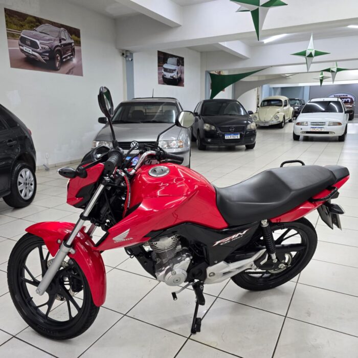 HONDA CG 160 FAN ESDi VERMELHO 2022 FLEX - Imagem 3