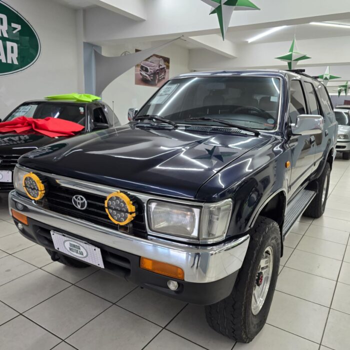 TOYOTA HILUX SW4 2.8 DLX 4X4 AZUL 1995 DIESEL - Imagem 3