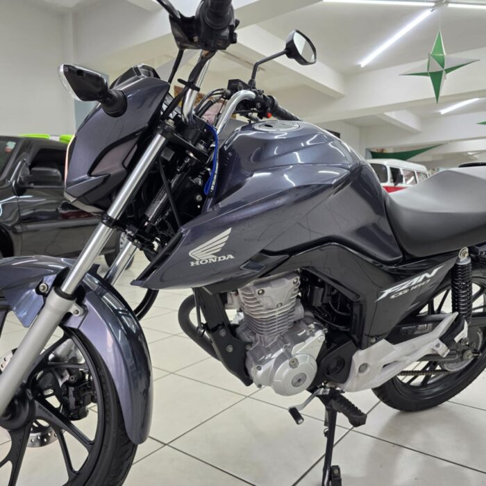 HONDA CG 160 FAN ESDi CINZA 2024 FLEX - Imagem 4