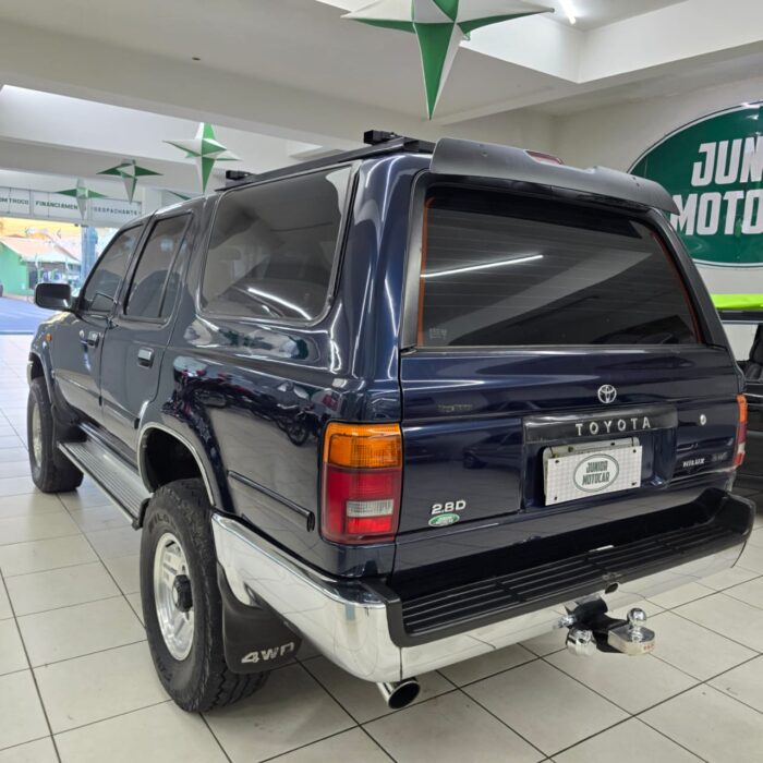 TOYOTA HILUX SW4 2.8 DLX 4X4 AZUL 1995 DIESEL - Imagem 4