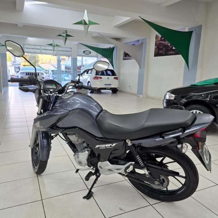 HONDA CG 160 FAN ESDi CINZA 2024 FLEX - Imagem 5