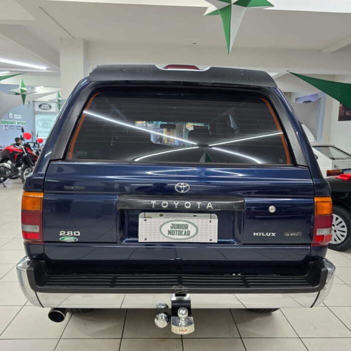 TOYOTA HILUX SW4 2.8 DLX 4X4 AZUL 1995 DIESEL - Imagem 5