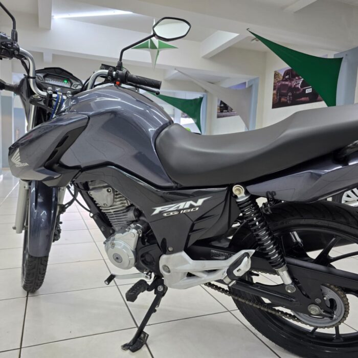 HONDA CG 160 FAN ESDi CINZA 2024 FLEX - Imagem 6