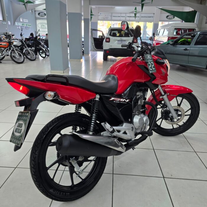 HONDA CG 160 FAN ESDi VERMELHO 2022 FLEX - Imagem 7