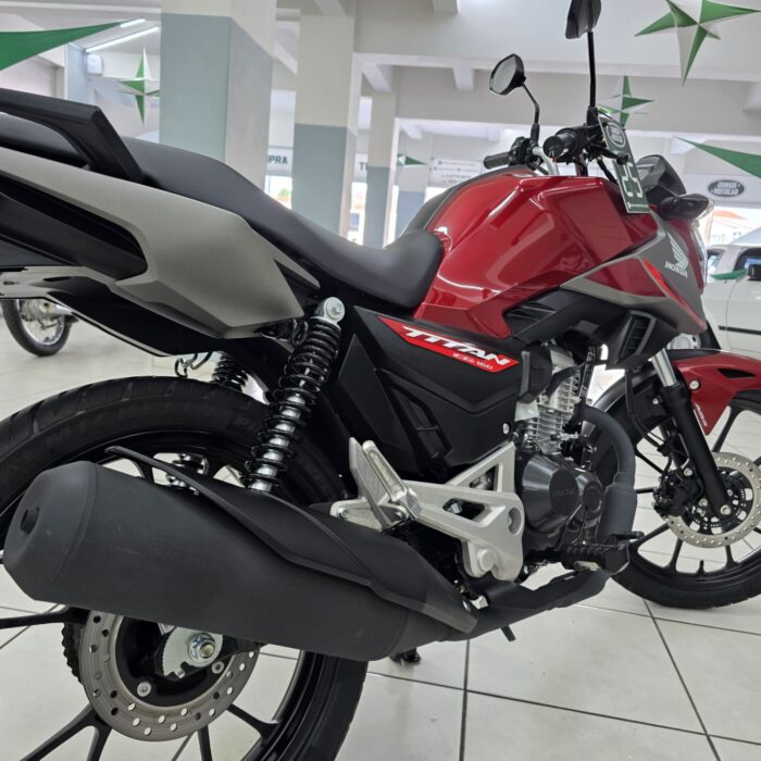 HONDA CG 160 EX VERMELHA 2025 FLEX - Imagem 8