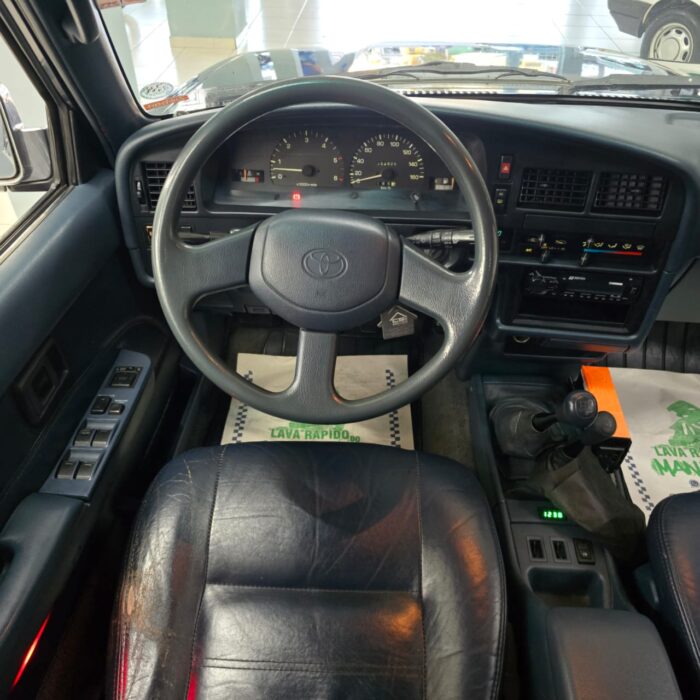 TOYOTA HILUX SW4 2.8 DLX 4X4 AZUL 1995 DIESEL - Imagem 8