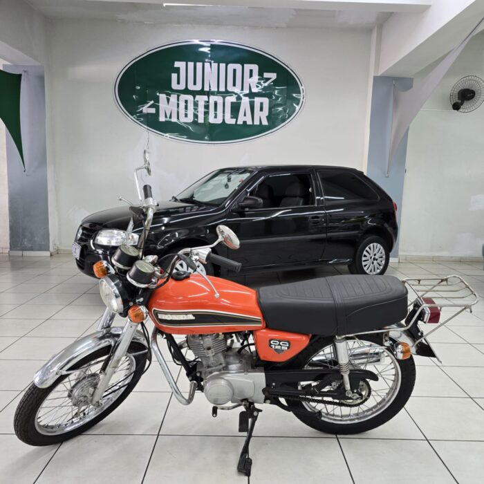 HONDA CG 125 KS LARANJA 1977 GASOLINA - Imagem 9