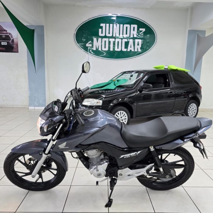 HONDA CG 160 FAN ESDi CINZA 2024 FLEX - Imagem 9