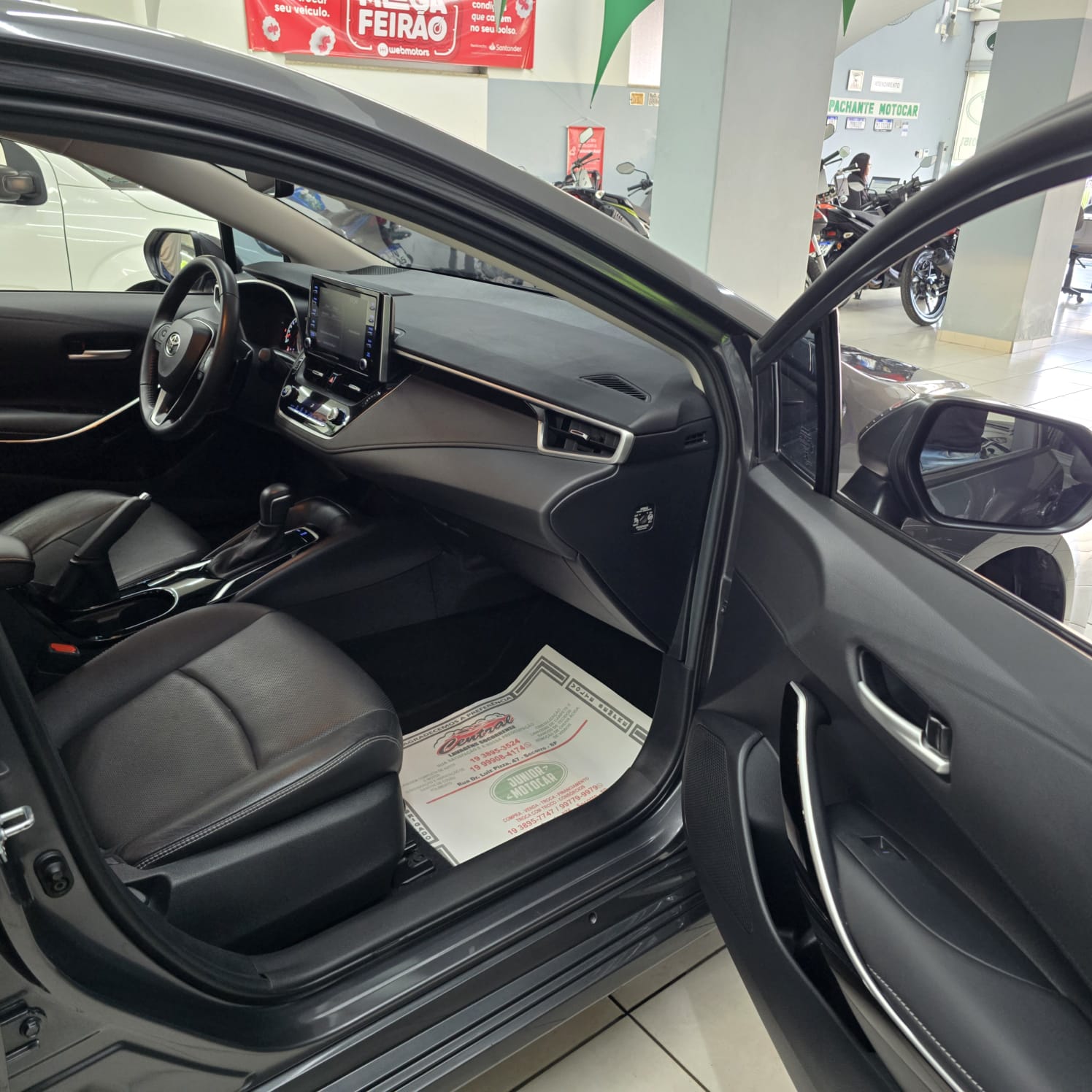 TOYOTA COROLLA 2.0 XEi AUT. CINZA 2022 FLEX - Imagem 10