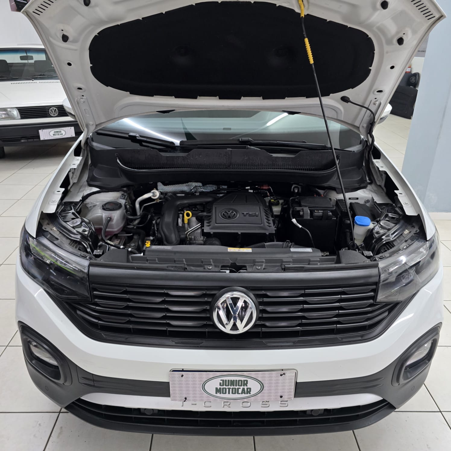 VW T-CROSS 200 TSI 1.0 BRANCO 2021 FLEX - Imagem 15