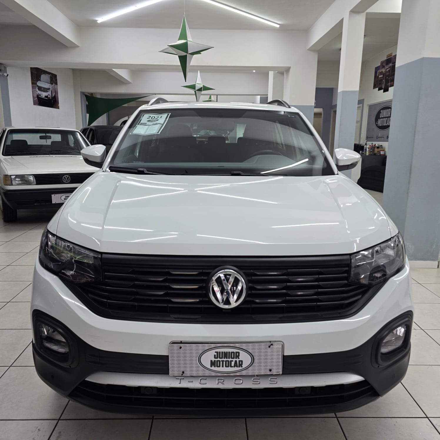 VW T-CROSS 200 TSI 1.0 BRANCO 2021 FLEX - Imagem 2