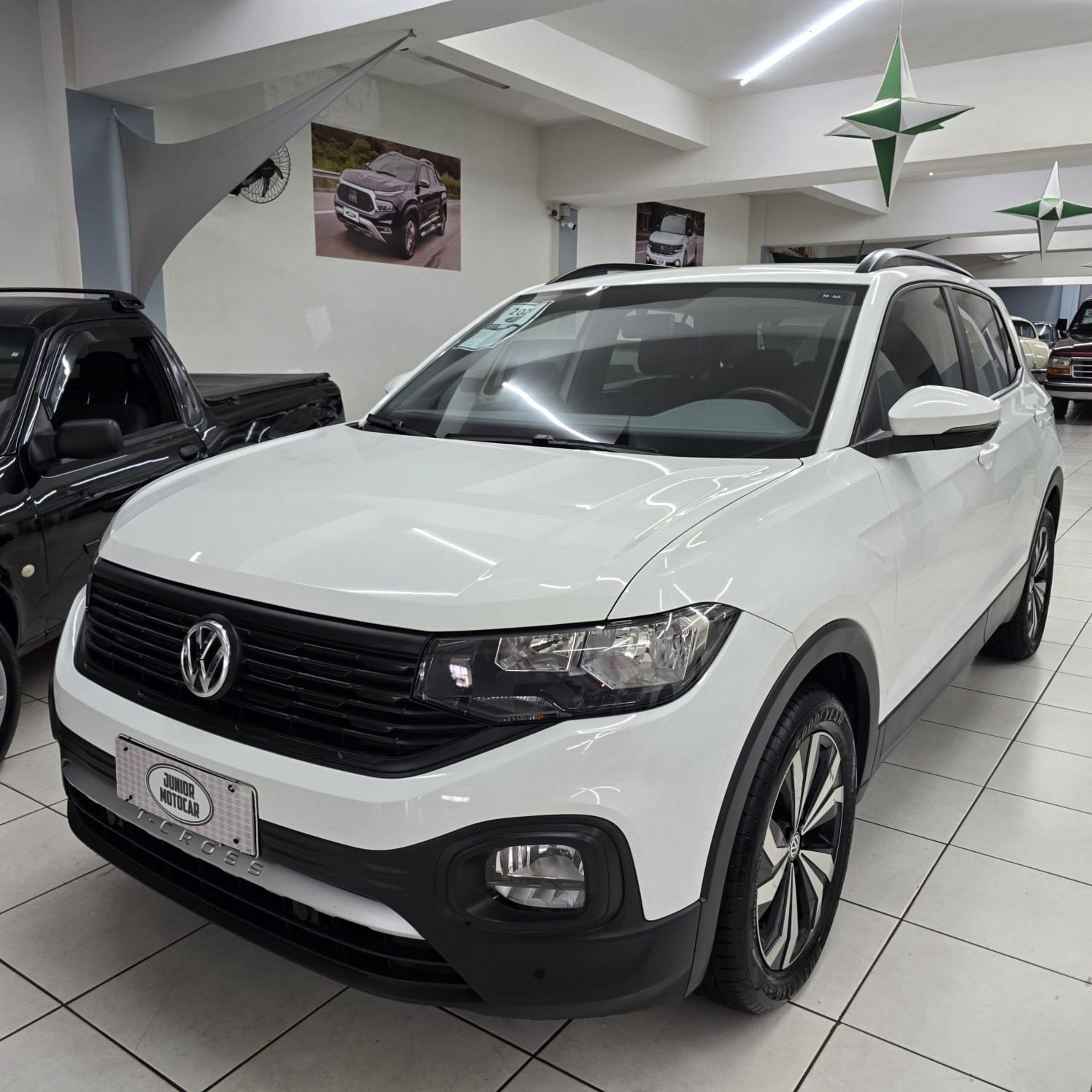 VW T-CROSS 200 TSI 1.0 BRANCO 2021 FLEX - Imagem 3
