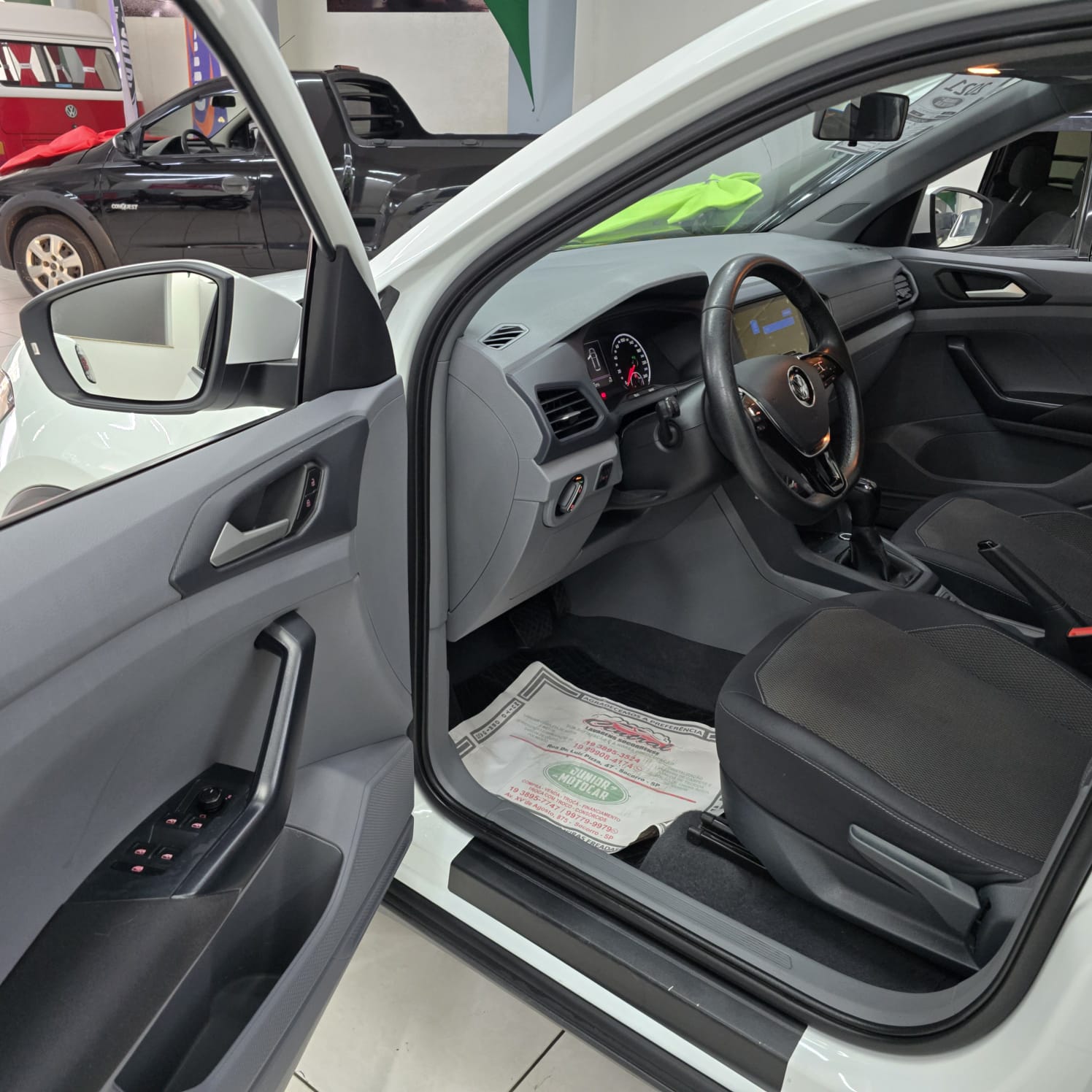 VW T-CROSS 200 TSI 1.0 BRANCO 2021 FLEX - Imagem 7