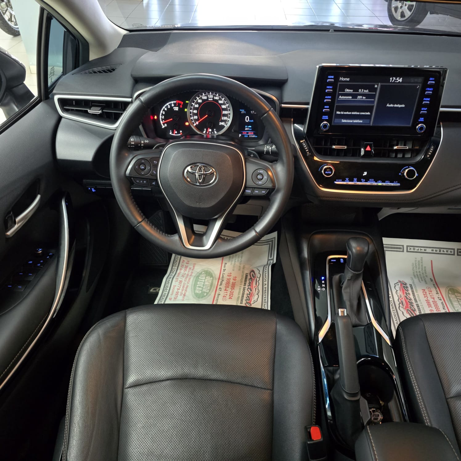 TOYOTA COROLLA 2.0 XEi AUT. CINZA 2022 FLEX - Imagem 8