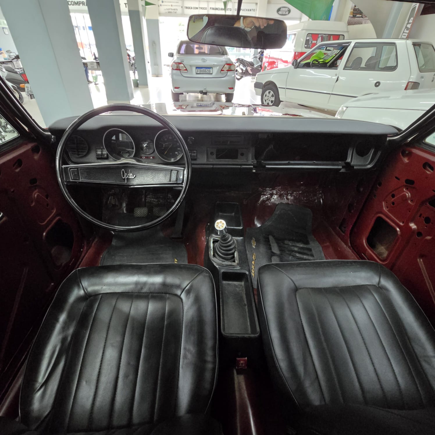 GM OPALA LUXO 4100 VERMELHO 1975 GASOLINA - Imagem 10