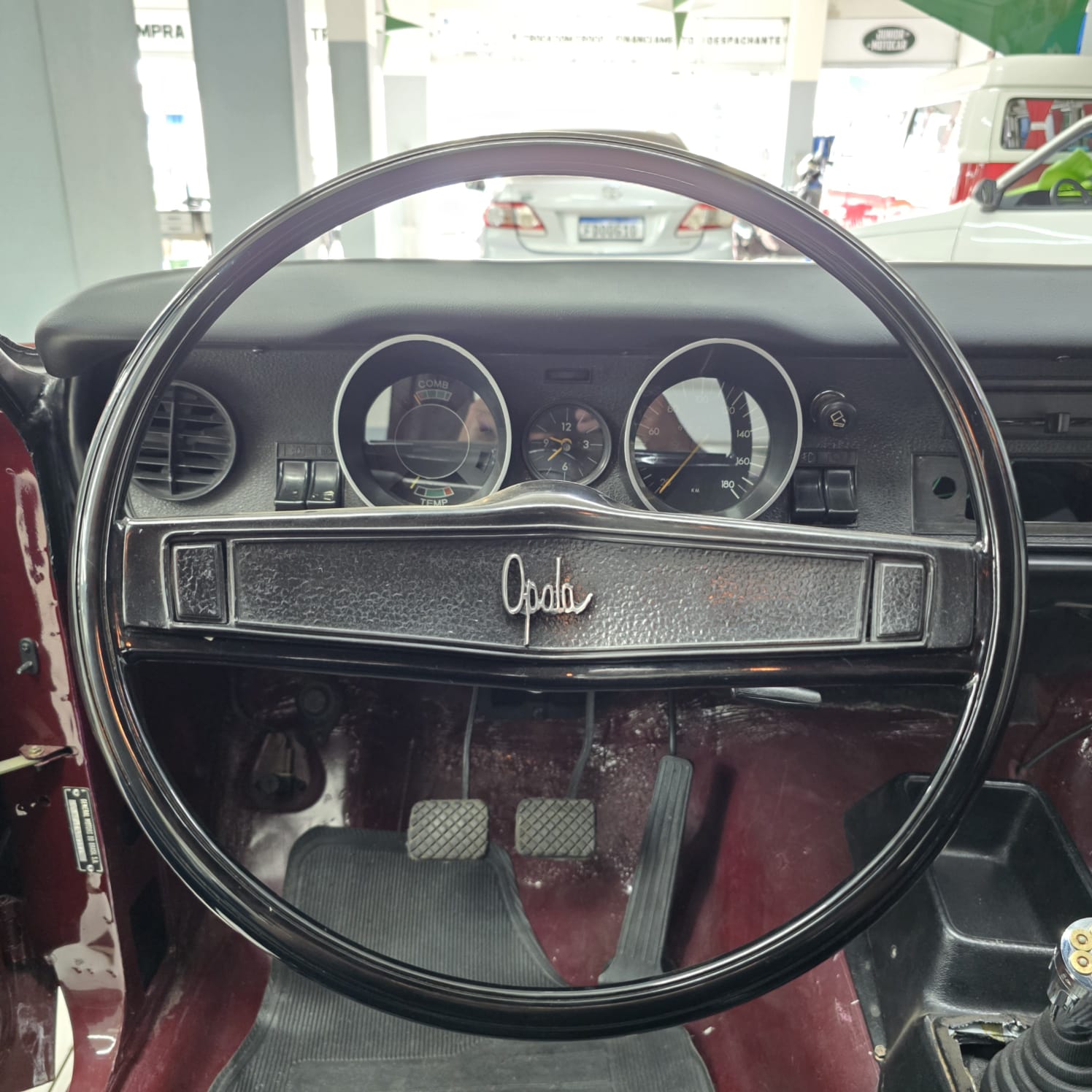 GM OPALA LUXO 4100 VERMELHO 1975 GASOLINA - Imagem 12