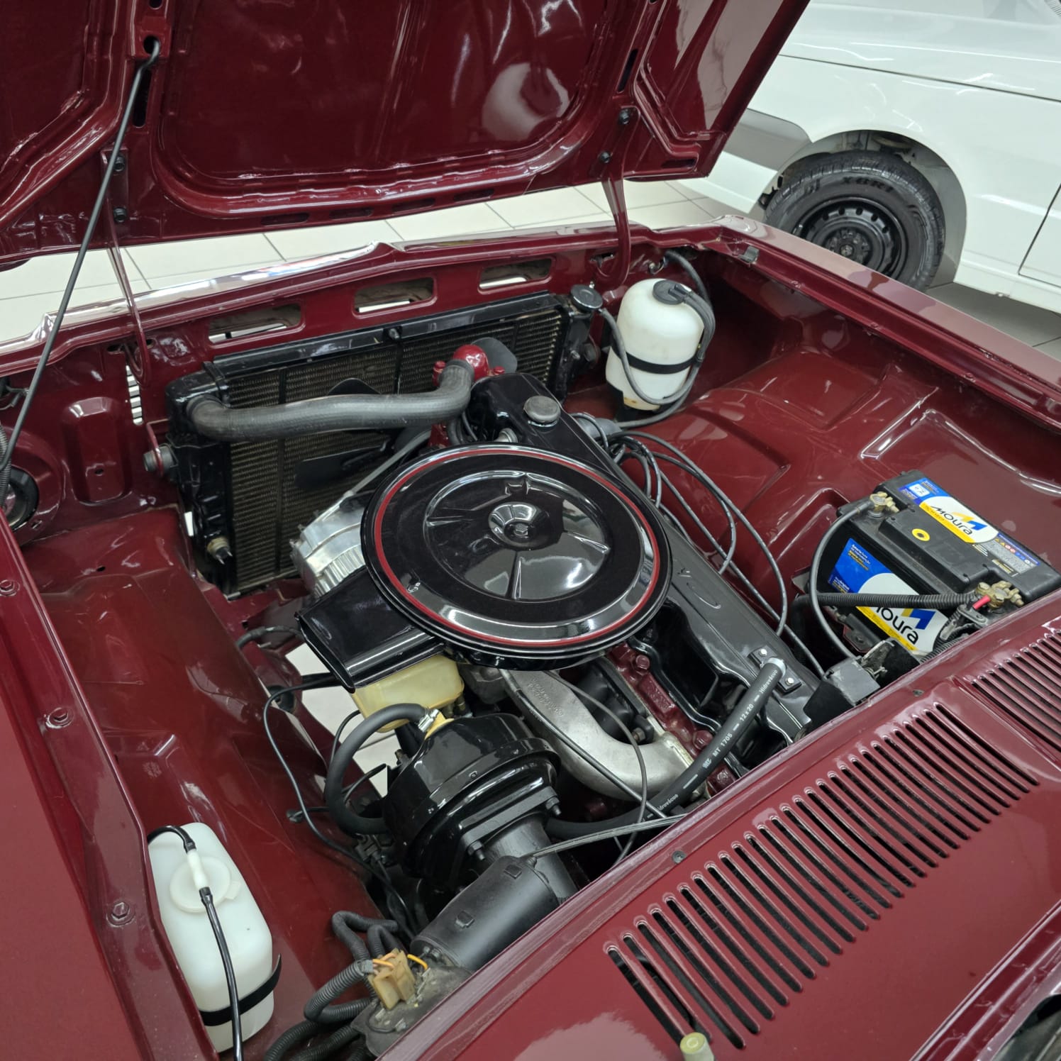 GM OPALA LUXO 4100 VERMELHO 1975 GASOLINA - Imagem 16