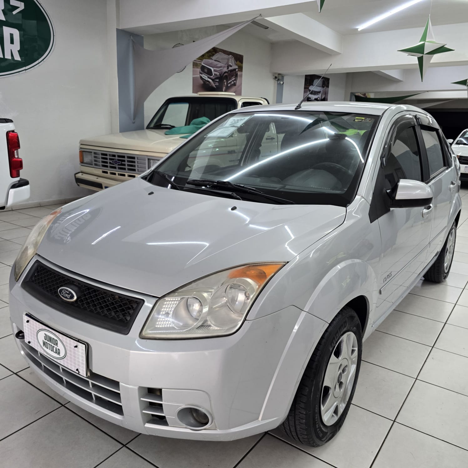 FORD FIESTA 1.6 CLASS SEDAN PRATA 2009 FLEX - Imagem 3