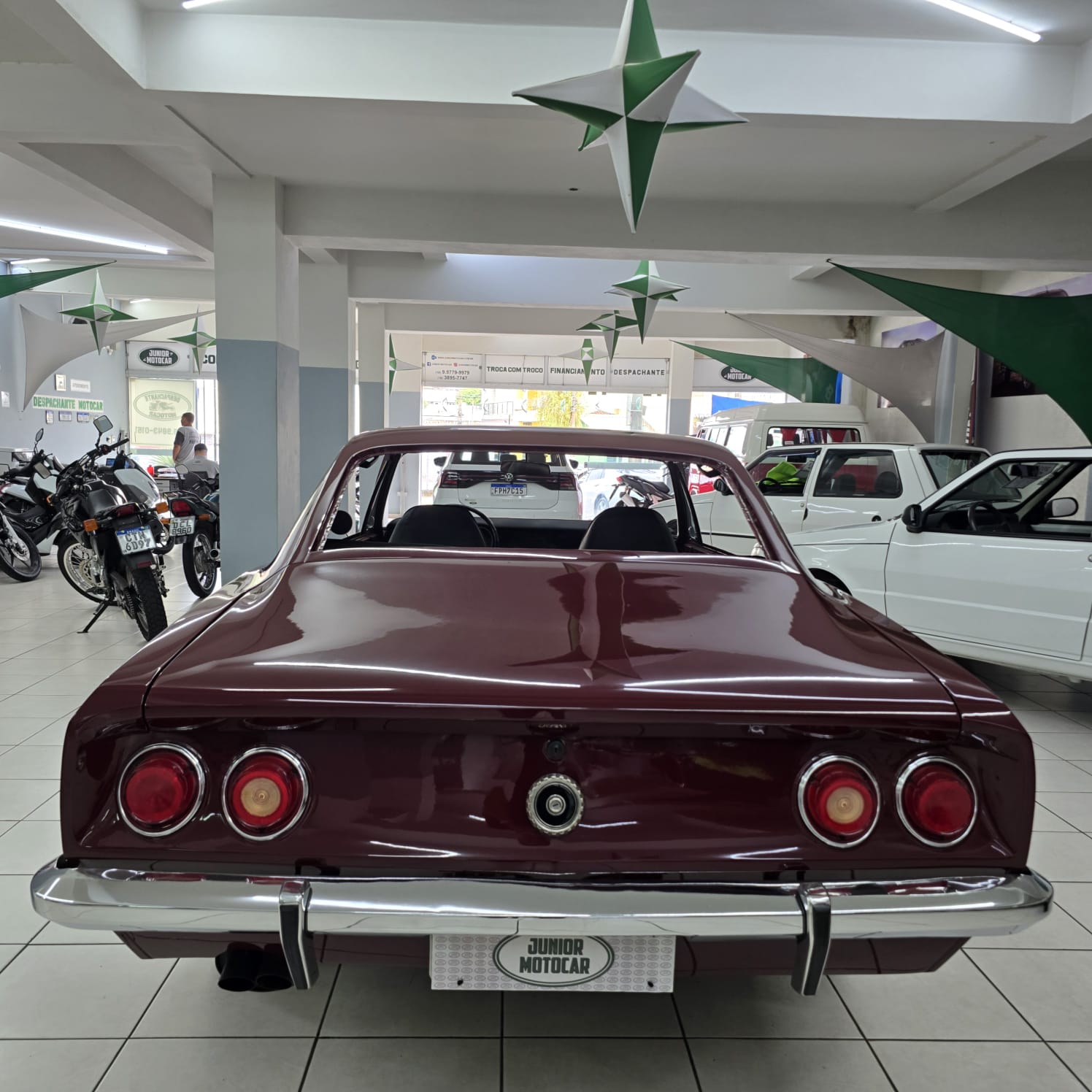GM OPALA LUXO 4100 VERMELHO 1975 GASOLINA - Imagem 5