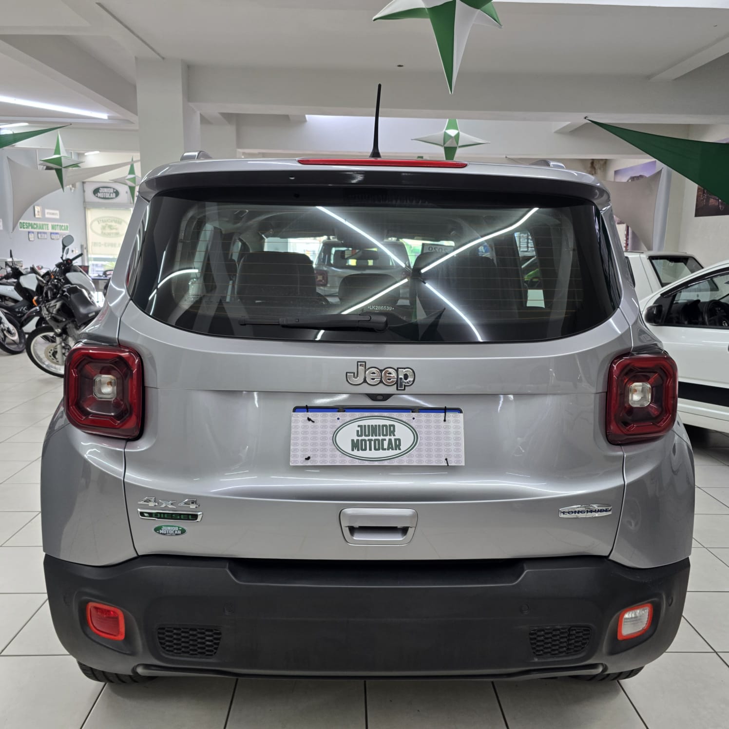 JEEP RENEGADE 2.0 LONGITUDE CINZA 2020 DIESEL - Imagem 5