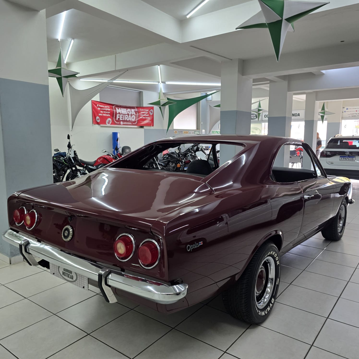 GM OPALA LUXO 4100 VERMELHO 1975 GASOLINA - Imagem 6