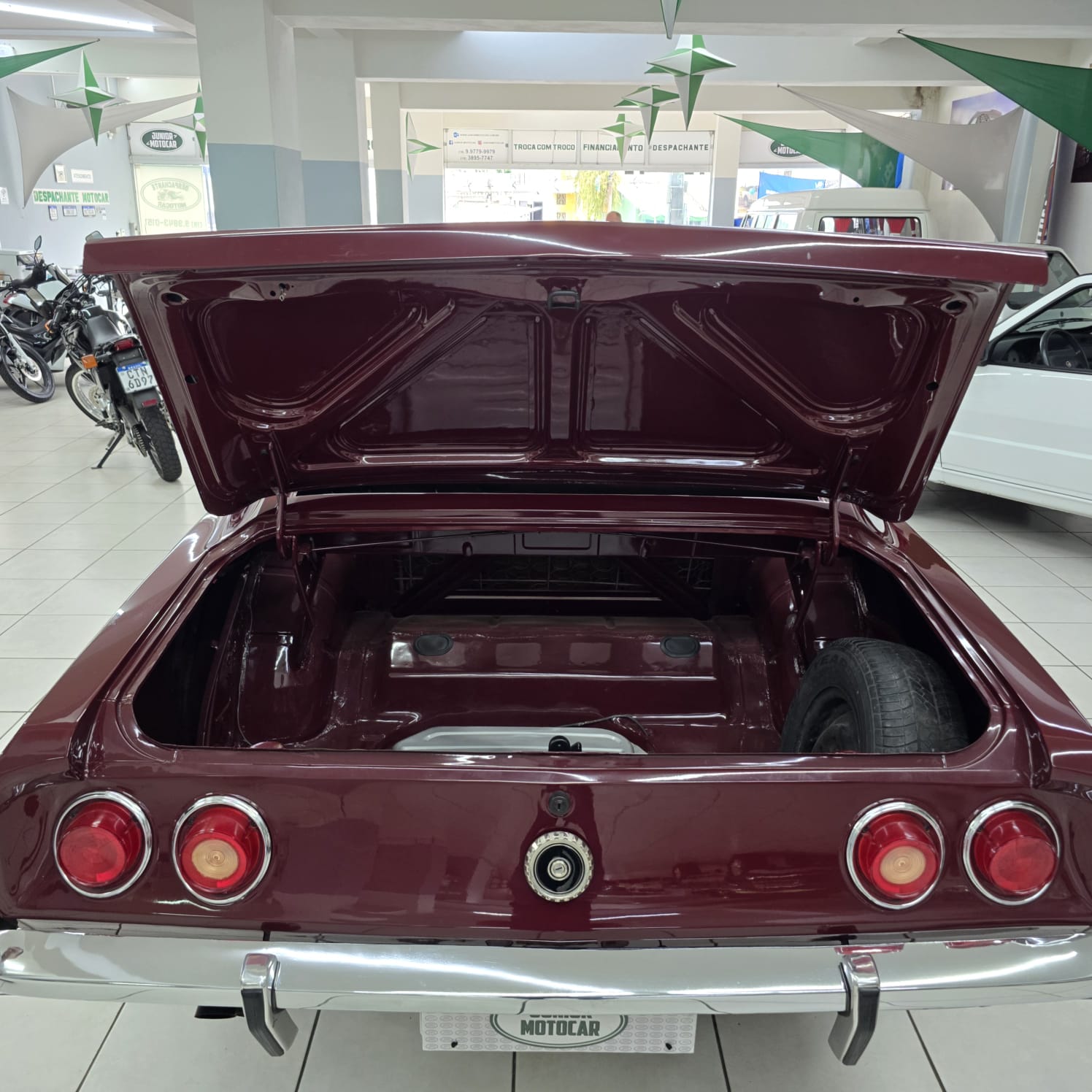 GM OPALA LUXO 4100 VERMELHO 1975 GASOLINA - Imagem 7