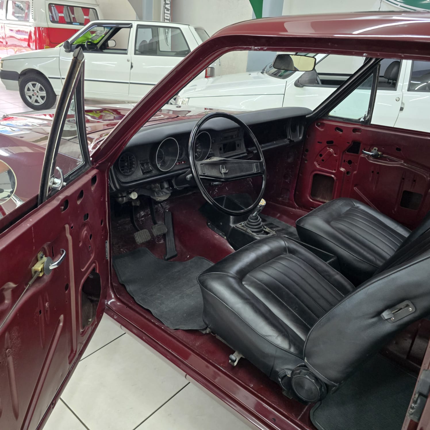 GM OPALA LUXO 4100 VERMELHO 1975 GASOLINA - Imagem 8