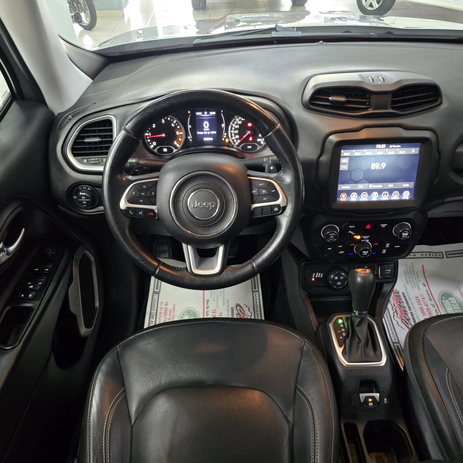 JEEP RENEGADE 2.0 LONGITUDE CINZA 2020 DIESEL - Imagem 8
