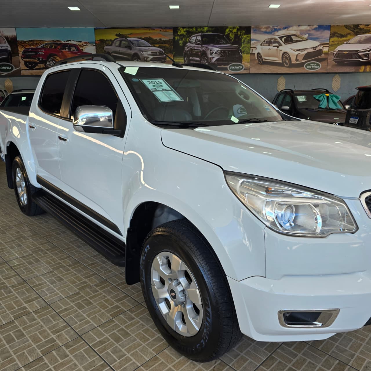 GM S10 2.5 LTZ 4X2 BRANCA 2015 FLEX - Imagem 8