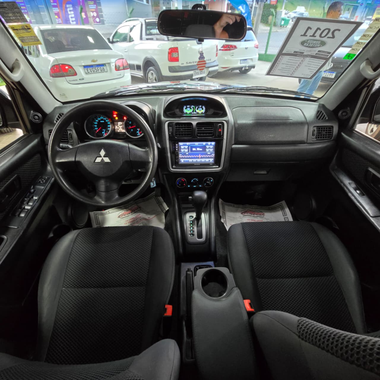 MITSUBISHI PAJERO TR4 2.0 4X4 AUT. VERDE 2011 FLEX - Imagem 10