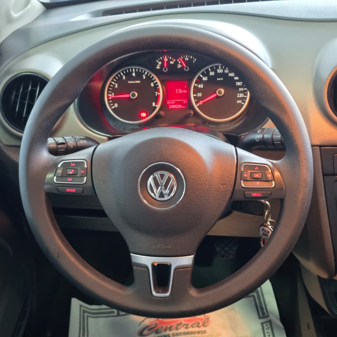 VW SAVEIRO CROSS 1.6 CE BRANCA 2012 FLEX - Imagem 16