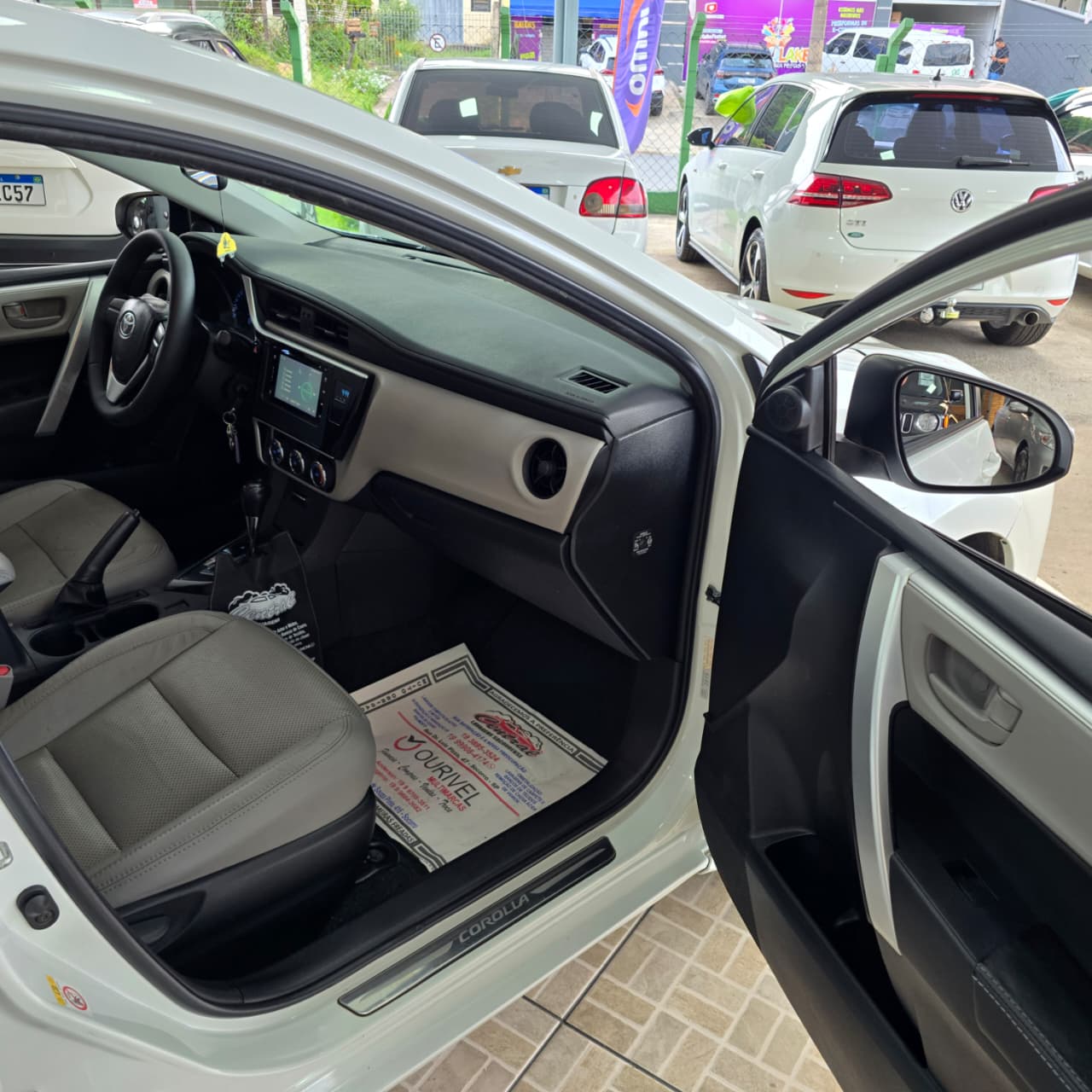 TOYOTA COROLLA 1.8 GLi AUT. BRANCO 2019 FLEX - Imagem 14