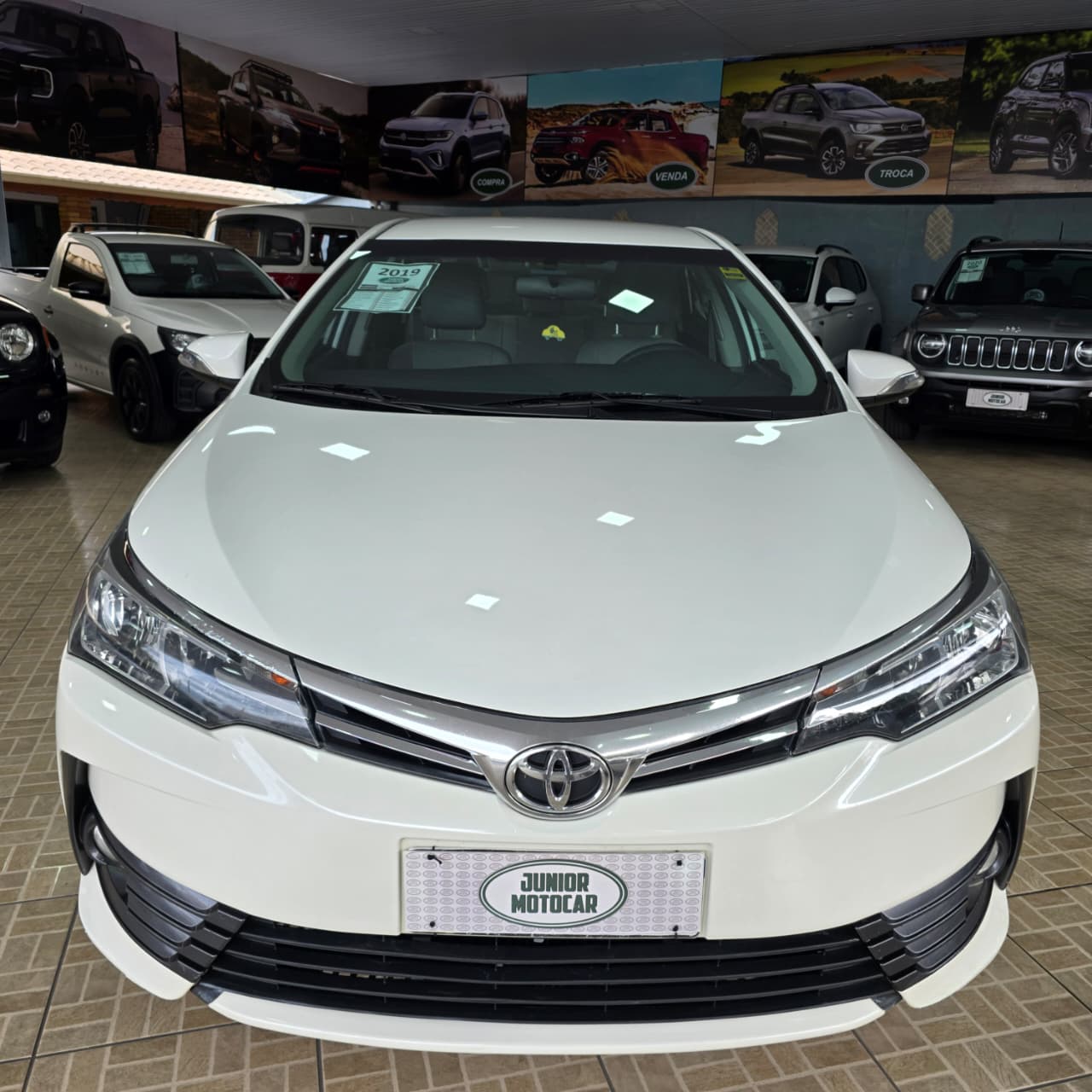 TOYOTA COROLLA 1.8 GLi AUT. BRANCO 2019 FLEX - Imagem 2