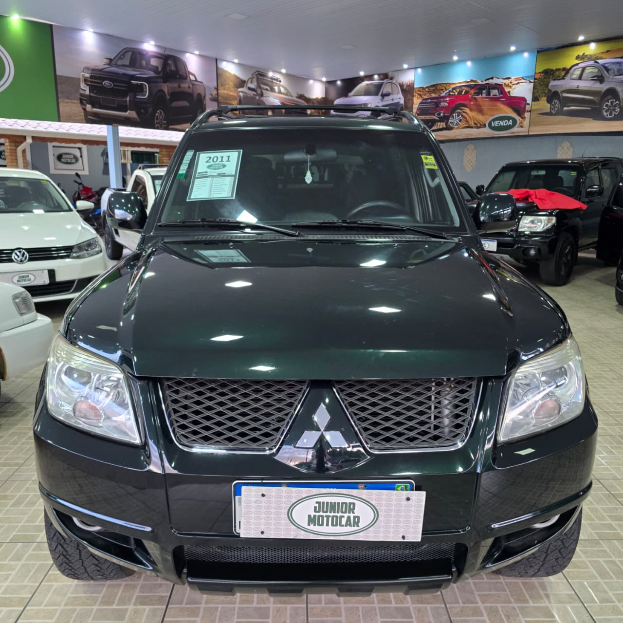 MITSUBISHI PAJERO TR4 2.0 4X4 AUT. VERDE 2011 FLEX - Imagem 2