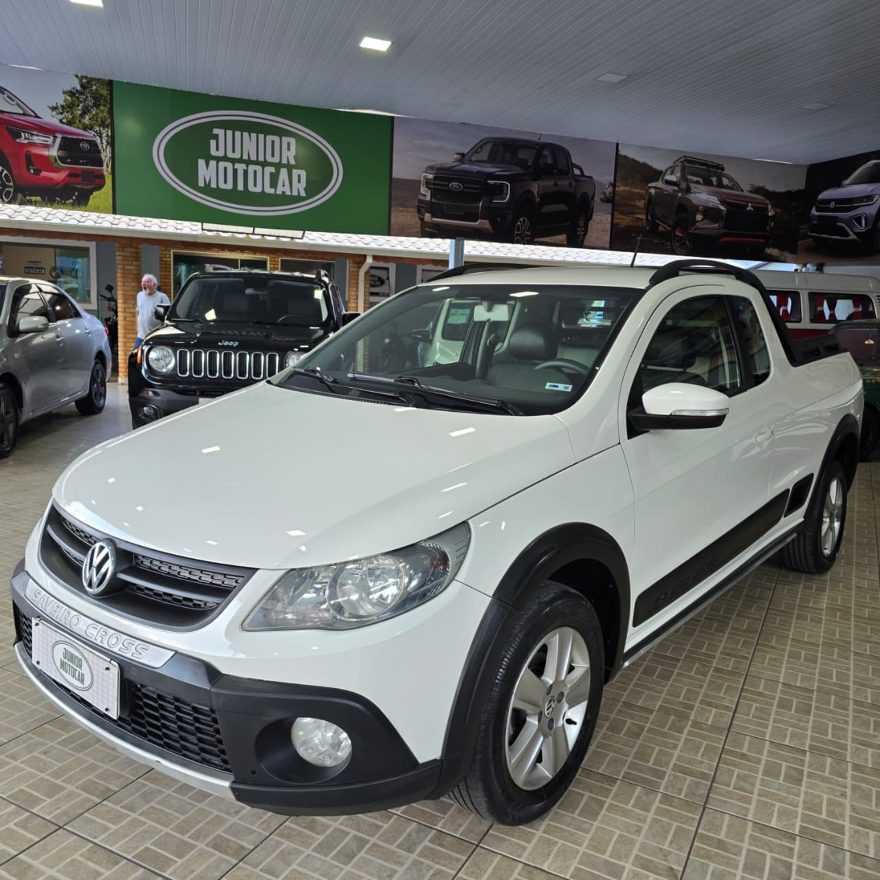 VW SAVEIRO CROSS 1.6 CE BRANCA 2012 FLEX - Imagem 3