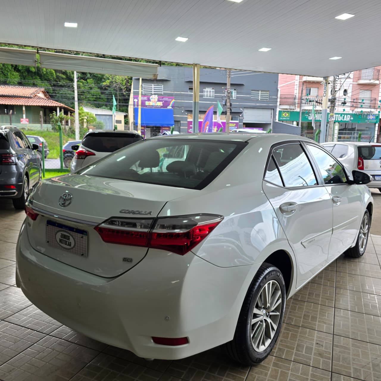 TOYOTA COROLLA 1.8 GLi AUT. BRANCO 2019 FLEX - Imagem 6