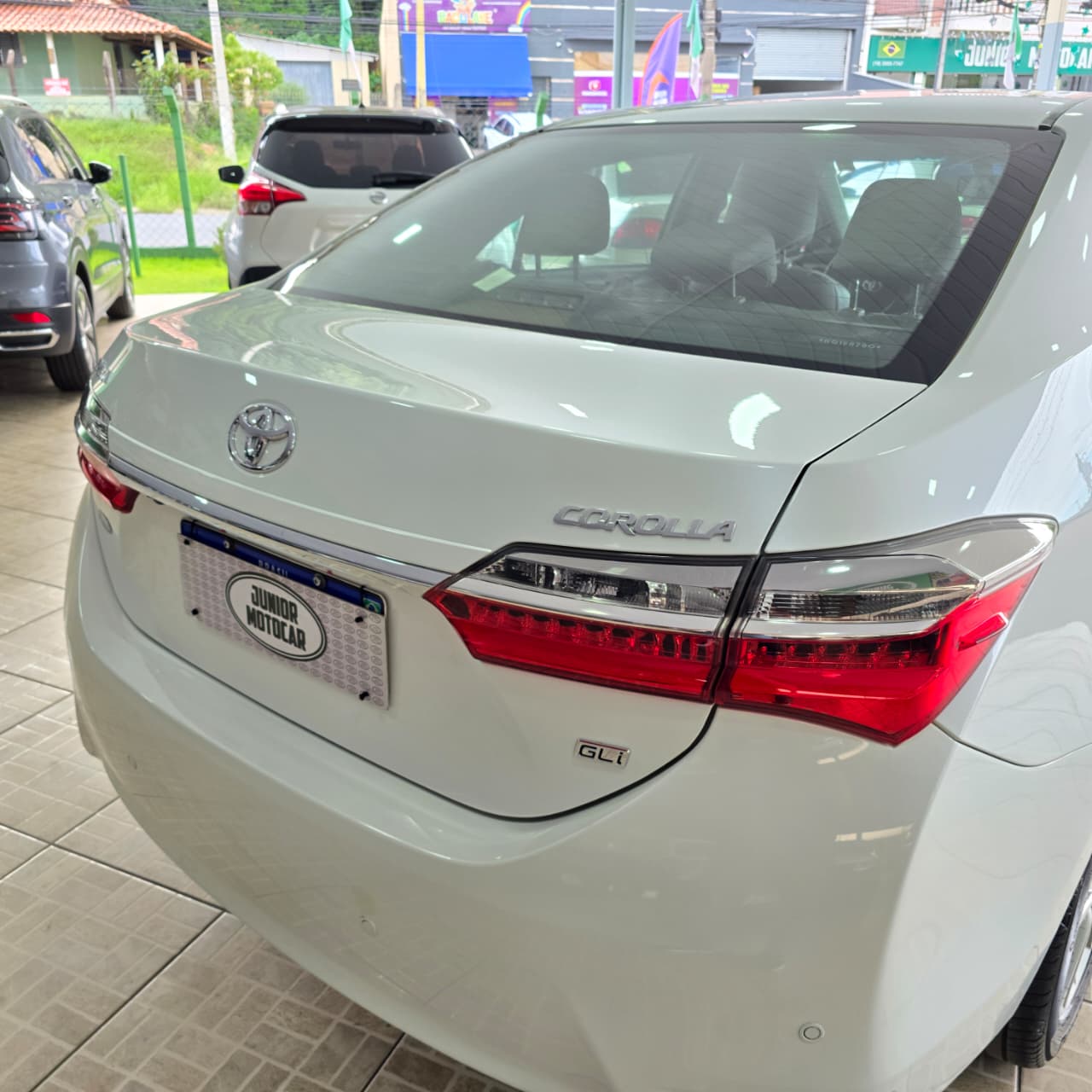 TOYOTA COROLLA 1.8 GLi AUT. BRANCO 2019 FLEX - Imagem 7