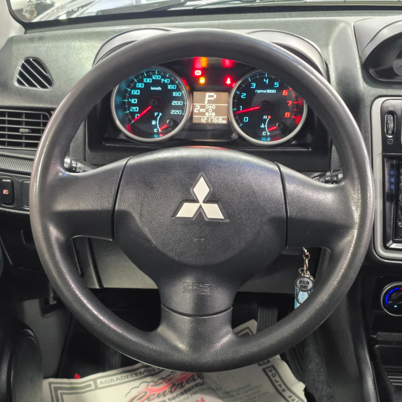 MITSUBISHI PAJERO TR4 2.0 4X4 AUT. VERDE 2011 FLEX - Imagem 8