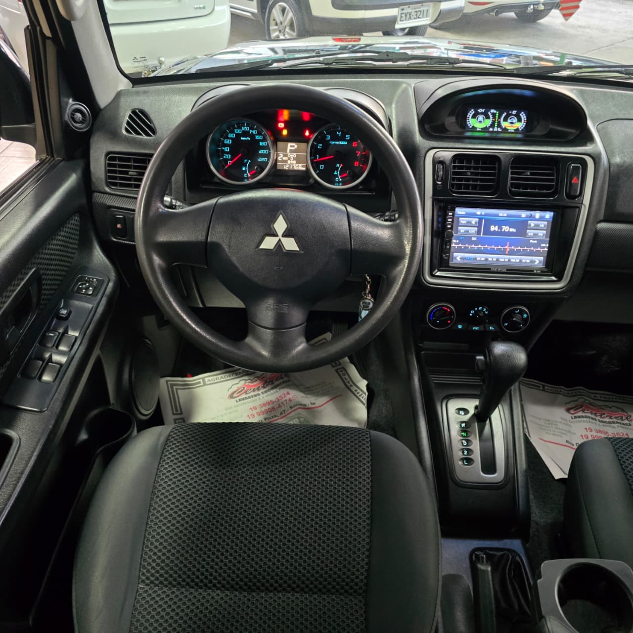 MITSUBISHI PAJERO TR4 2.0 4X4 AUT. VERDE 2011 FLEX - Imagem 9