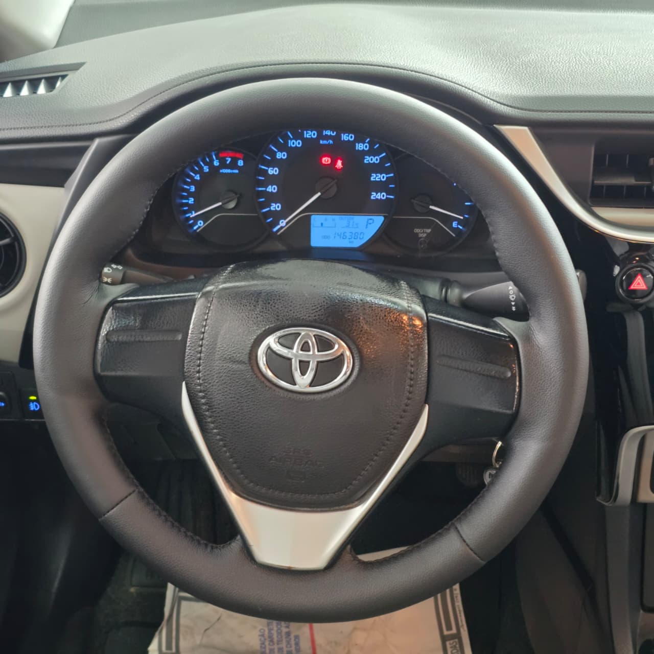 TOYOTA COROLLA 1.8 GLi AUT. BRANCO 2019 FLEX - Imagem 9