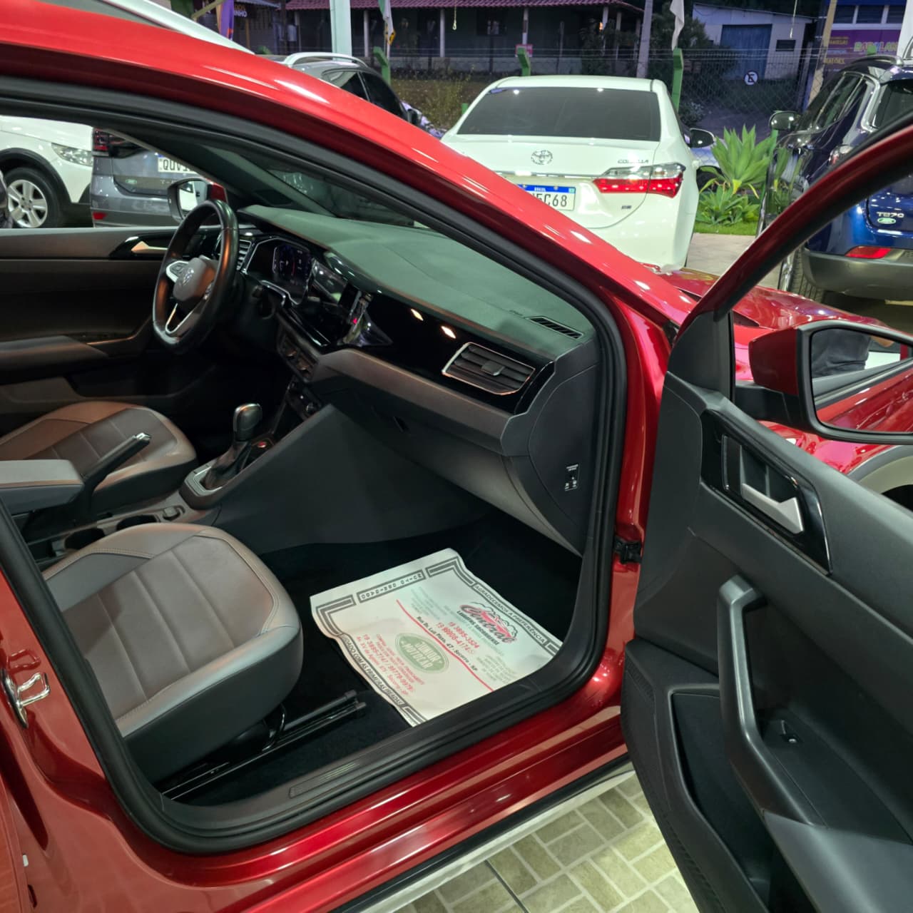 VW NIVUS 1.0 HIGHLINE 200 TSi VERMELHO 2021 FLEX - Imagem 13