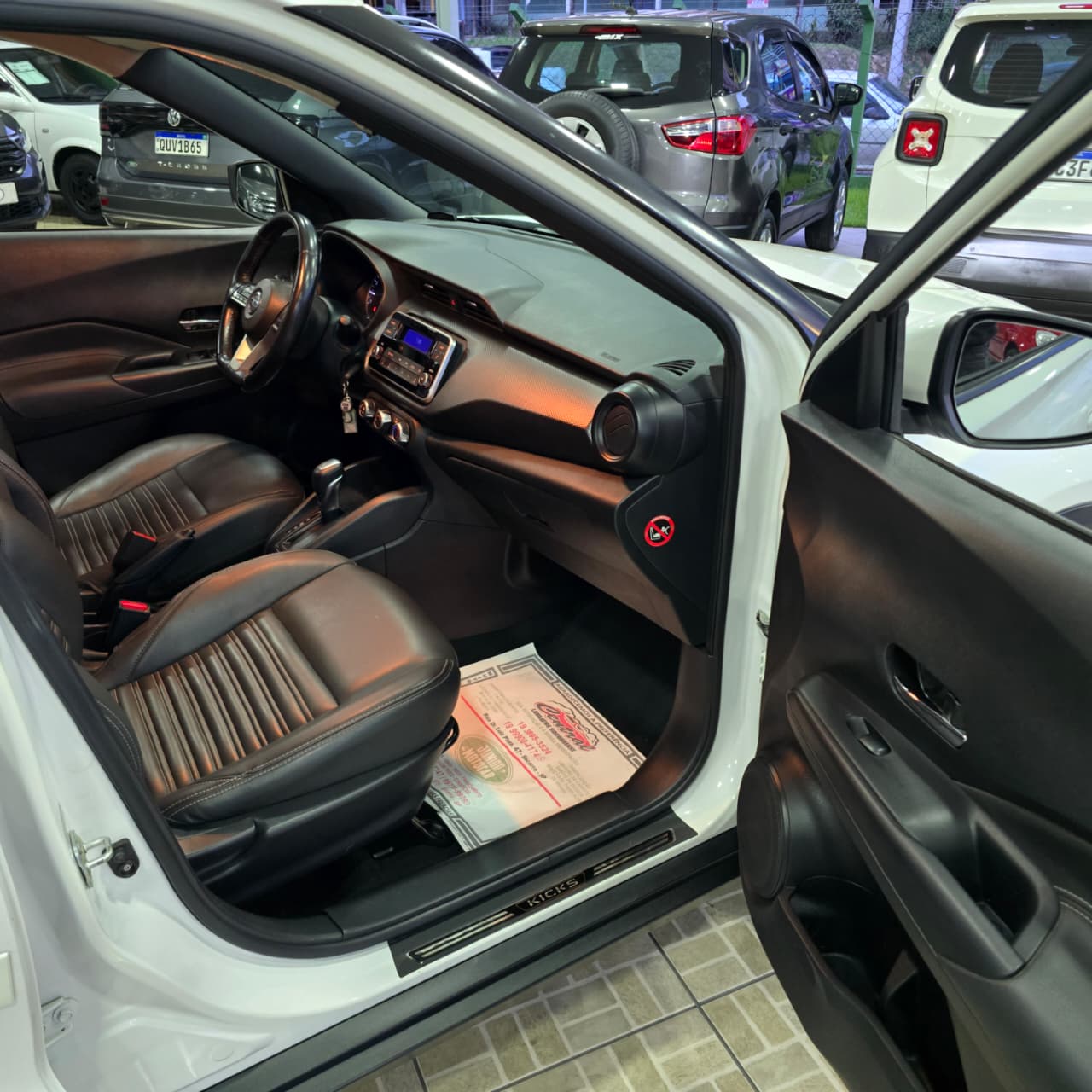 NISSAN KICKS 1.6 S AUT. BRANCO 2019 FLEX - Imagem 13