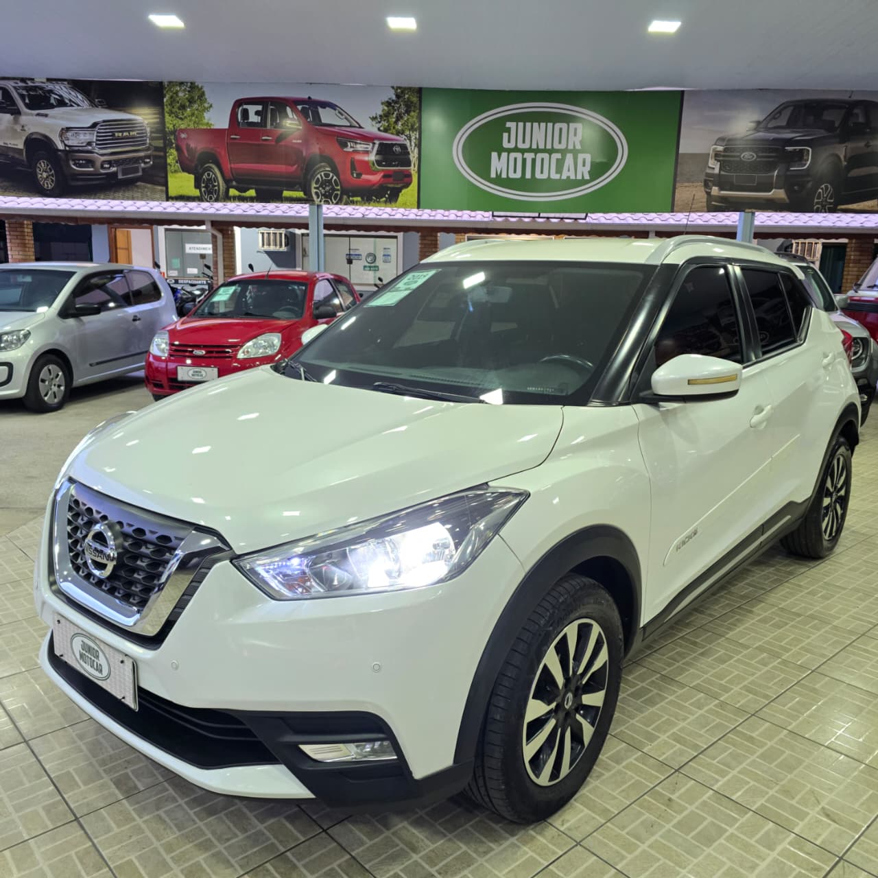 NISSAN KICKS 1.6 S AUT. BRANCO 2019 FLEX - Imagem 3