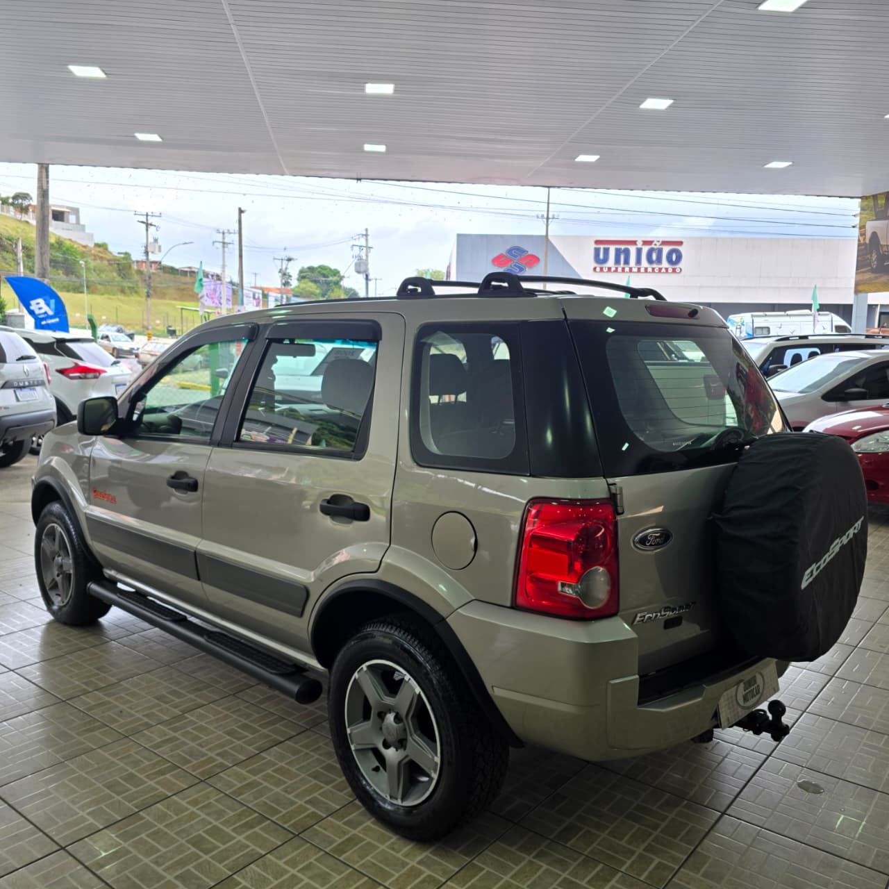 FORD ECOSPORT 1.6 XLT PRATA 2008 FLEX - Imagem 4