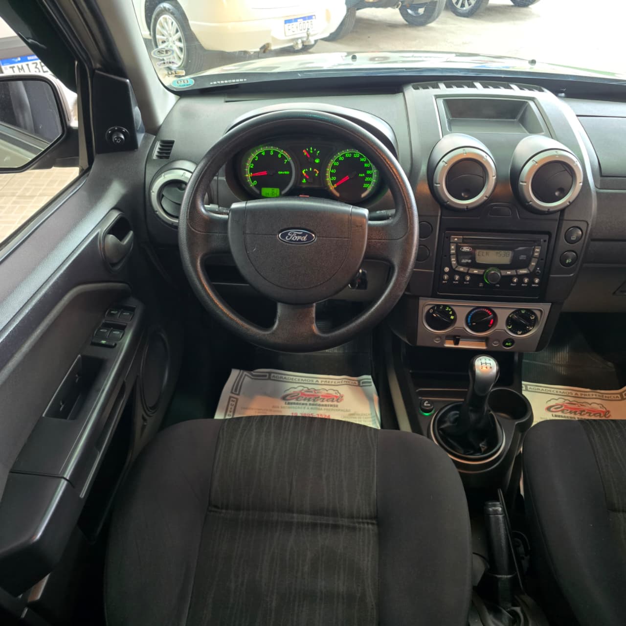 FORD ECOSPORT 1.6 XLT PRATA 2008 FLEX - Imagem 9
