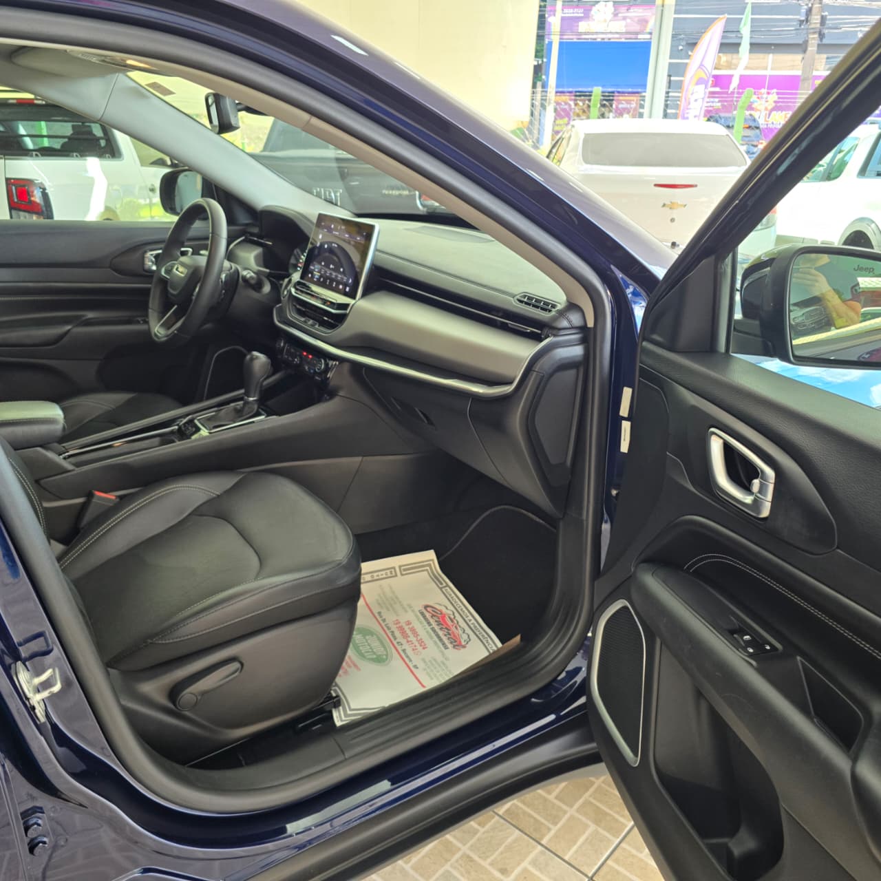 JEEP COMPASS 1.3 TB LONGITUDE AUT. AZUL 2024 FLEX - Imagem 11