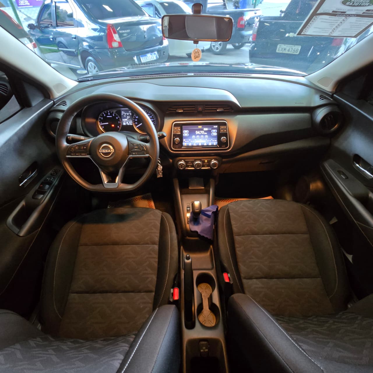 NISSAN KICKS 1.6 SENSE AUT. PRETO 2024 FLEX - Imagem 11