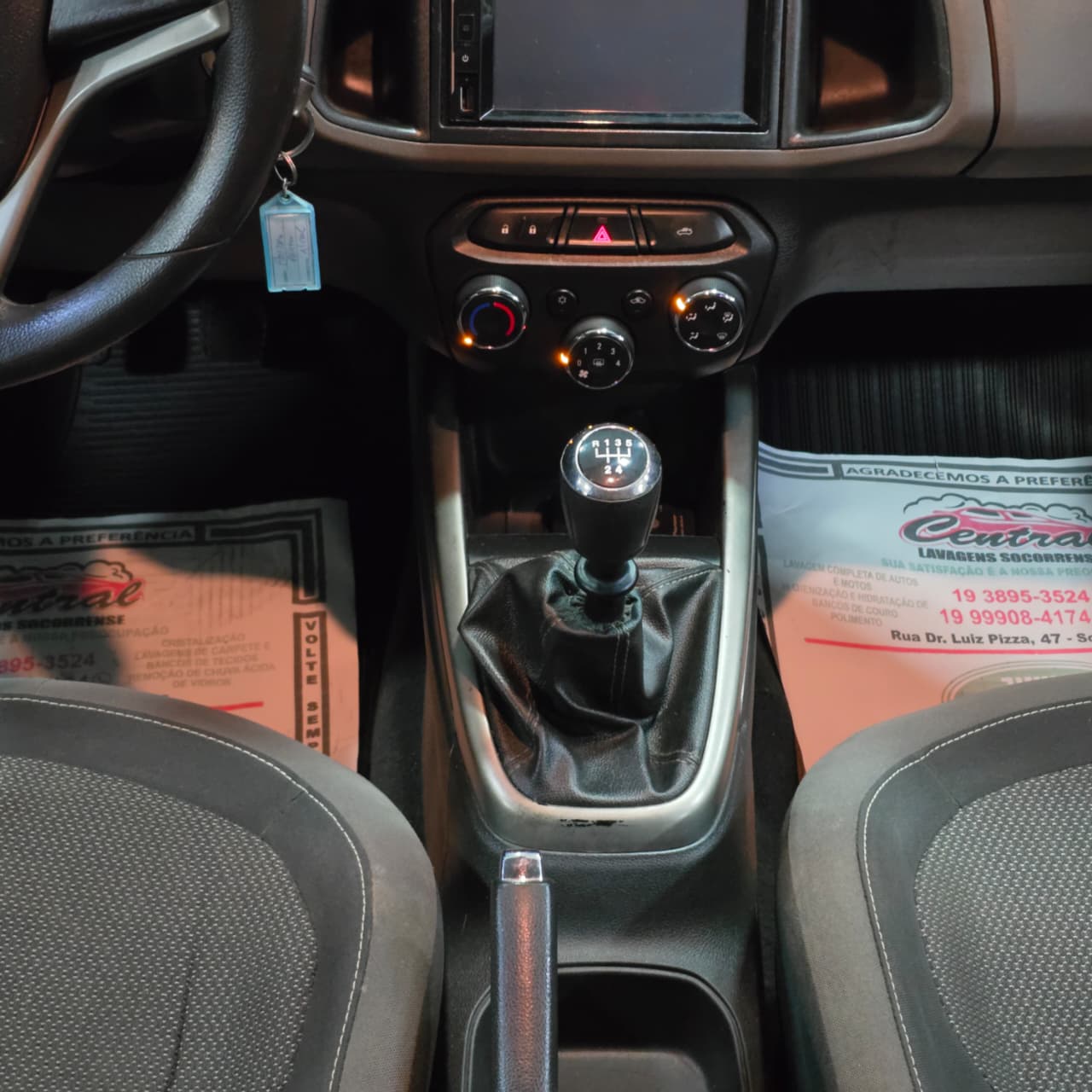 GM PRISMA 1.4 LT PRETO 2016 FLEX - Imagem 12