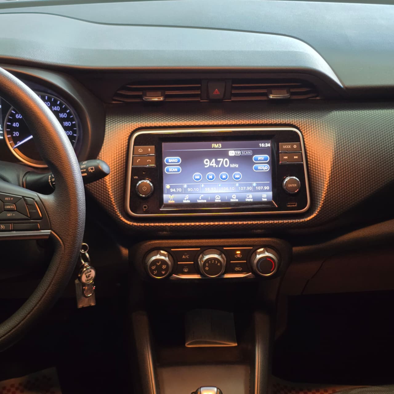 NISSAN KICKS 1.6 SENSE AUT. PRETO 2024 FLEX - Imagem 12